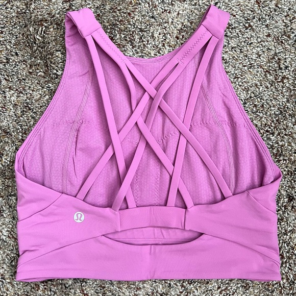 Lululemon Free to be Serene long line high neck, size 6 - Picture 2 of 4